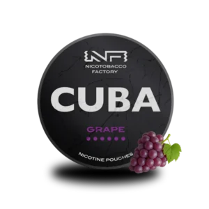 Cuba Black Grape | 66 mg Nicotine Pouches | Snusgo Türkiye