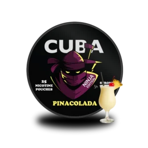 Cuba Ninja Pinacolada | 25 Adet Nicotine Pouches | Snusgo.com