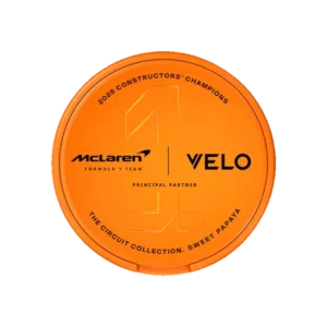 Velo McLaren Sweet Papaya 8mg Limited Edition | Snusgo