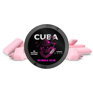 CUBA Ninja Bubble Gum (38.4 mg/g) – Aşırı Güçlü Sakız Aromalı Nikotin Poşeti